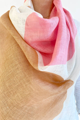 See Design - Linen Scarf