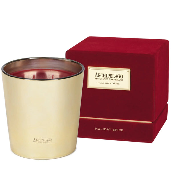Archipelago Holiday Spice 3-Wick Boxed Candle
