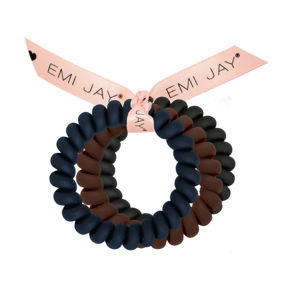 Emi-Jay 3-Pack Matte Twist Hair Tie