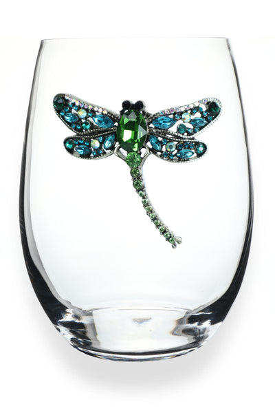 The Queens' Jewels® Dragonfly Wine Glass