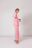 Bruna Flamenco Pink Bibi Jacket and Libi Pants Suit Iconics