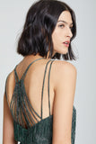 Halston Braided Waist Gown