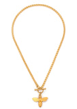 French Kande MIEL CHEVAL NECKLACE GOLD
