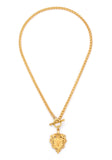 French Kande FOB CHEVAL NECKLACE GOLD