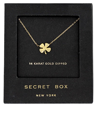 Secret Box Clover Necklace
