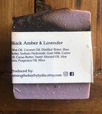 Raising the Bar - Black Amber & Lavender Body Bar