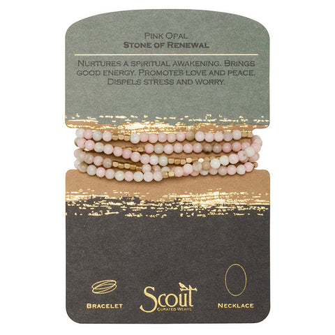 Scout Stone Wrap: Pink Opal - Stone of Renewal