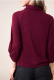 Sugarlips Cabins Mock Knit Top