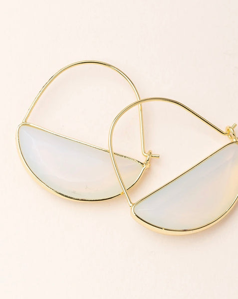 Scout Curated Wears-Stone Prism Hoop