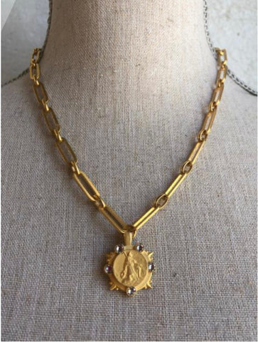 French Kande-VERSAILLES MARMONDE NECKLACE GOLD