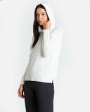 QUINN CARLY CASHMERE PULLOVER W/ HOOD