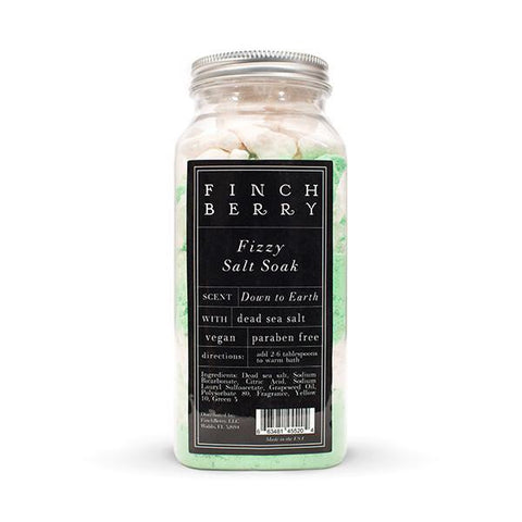 FinchBerry Down to Earth Fizzy Salt Soak