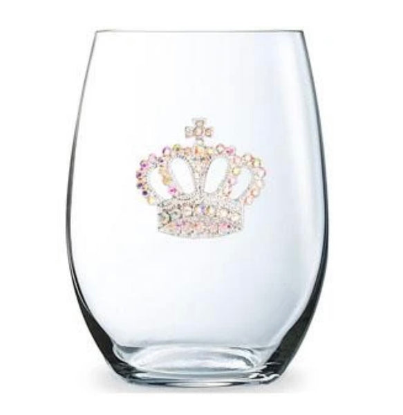 The Queens' Jewels® Crown Wine Glass