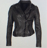 Mauritius Candice Leather Moto Jacket